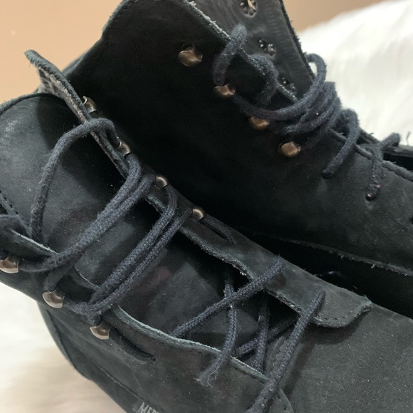 Mephisto Women’s Black Suede Ankle Boots Size 7 - Picture 9 of 11